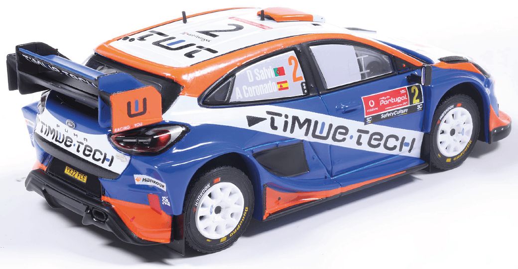 Available to Order – Ford Puma #2 Rally Portugal 2025 D.Salvi/A.Coronado 1:43 Ludor Models Model (LUD 001)