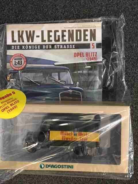 Opel Blitz Furniture Wagon (1949) 1:43 – diecast model (view 3)