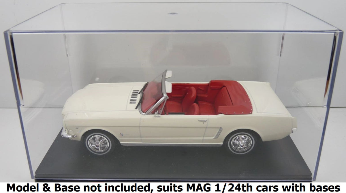 Display Lid 1:24 (11cmW x21cmL x8cmH) With base - Standard height (Low) 1:24 – diecast model (view 2)
