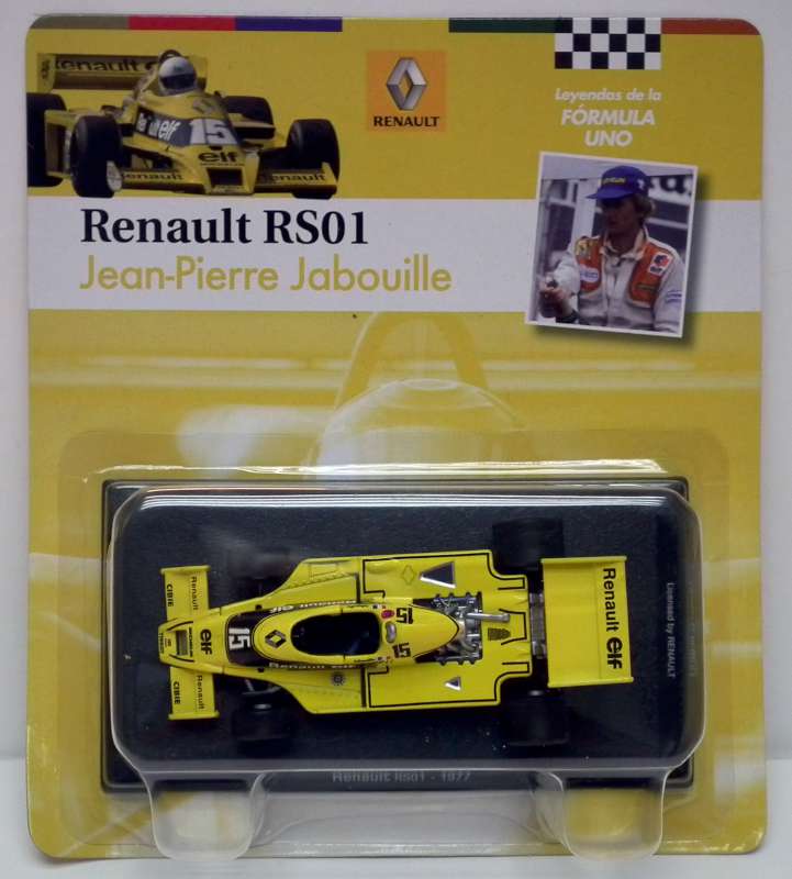 Renault RS01 - 1977 #15 - Jabouille 1:43 – diecast model (view 2)