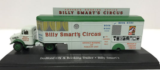 Bedford OX Truck Booking Trailer Billy Smart's Circus 1:76 – diecast model (view 2)