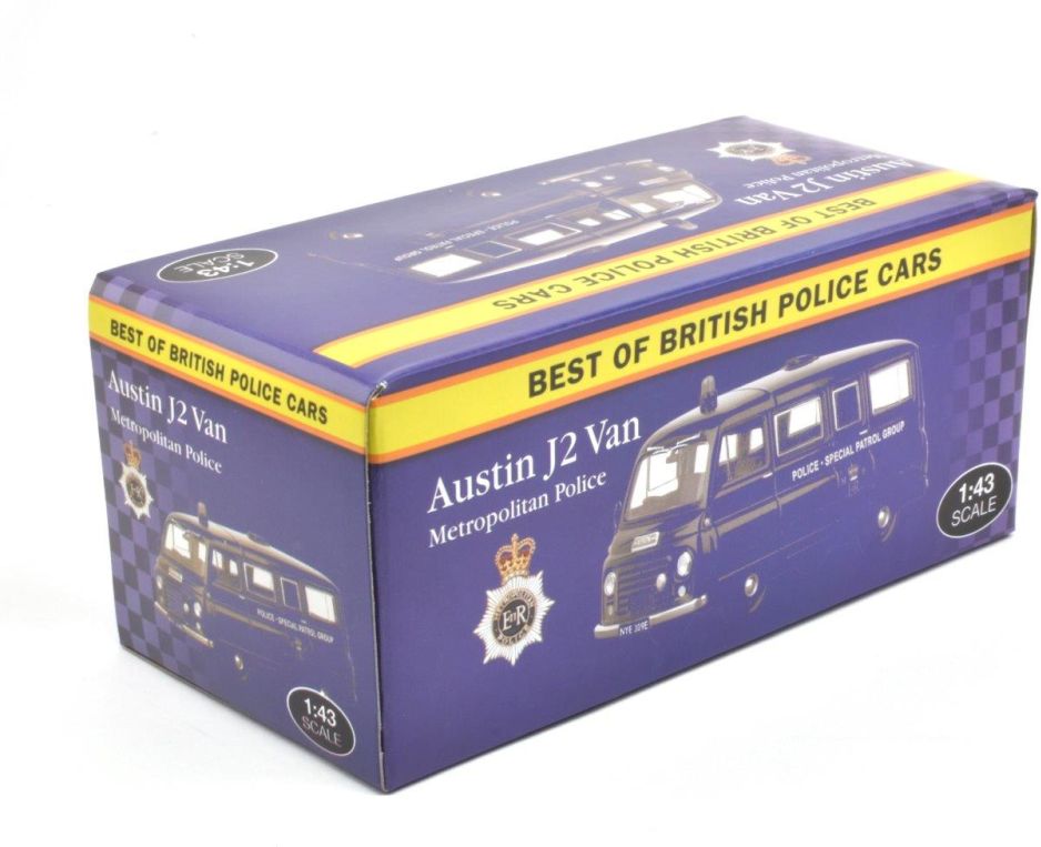 Austin J2 Van - British Police Metropolitan Police 1:43 – diecast model (view 2)