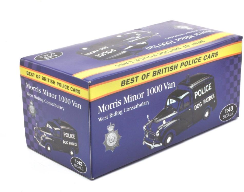 Morris Minor 1000 Van - British Police West Riding Constabulary 1:43 – diecast model (view 2)