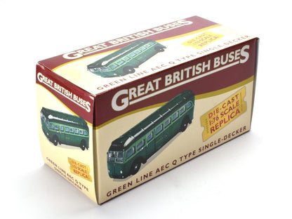 AEC Q Type Single Decker - Green Line 1:76 Magazine Model Model (view 2)