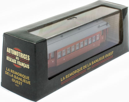 B-9014 (La Remorque De La Banlieue Ouest) 1901 1:87 – diecast model (view 2)