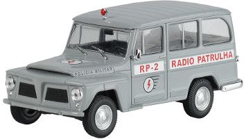 Willys Rural - Radio Patrulha Policia Mili 1:43 – diecast model (view 2)