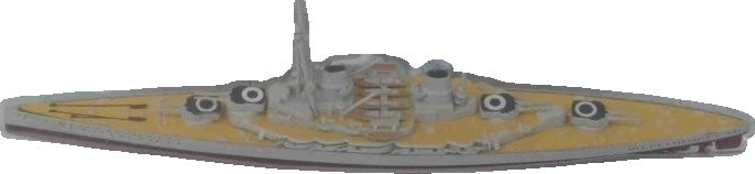 Sms Derfflinger Battle Cruiser, 1913 1:1250 – diecast model (view 2)
