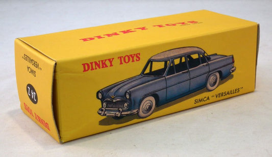 Simca Versailles - Yellow (24Z) Atlas reproduced 'Dinky' – diecast model (view 2)