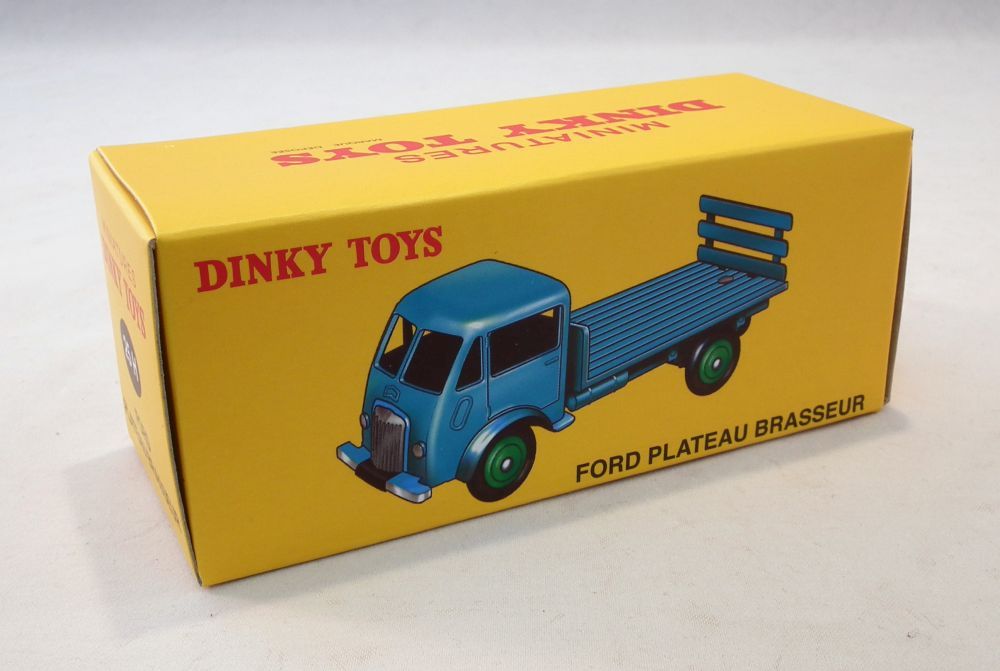 Ford Plateau Brasseur Flatbed -Green (25H) Atlas reproduced 'Dinky' – diecast model (view 2)