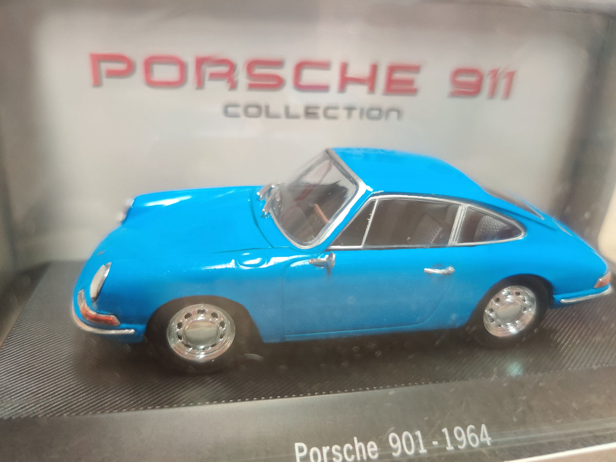 Porsche 901 1964 Blue 'The First 911' 1:43 – diecast model (view 2)