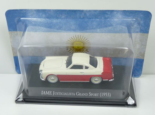 IAME Justicialista Grand Sport 1953 Red Unforgetable cars - Argentina 1:43 – diecast model (view 2)