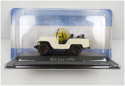 Ika Jeep Cream 1956 Unforgetable cars - Argentina 1:43 – diecast model (view 3)