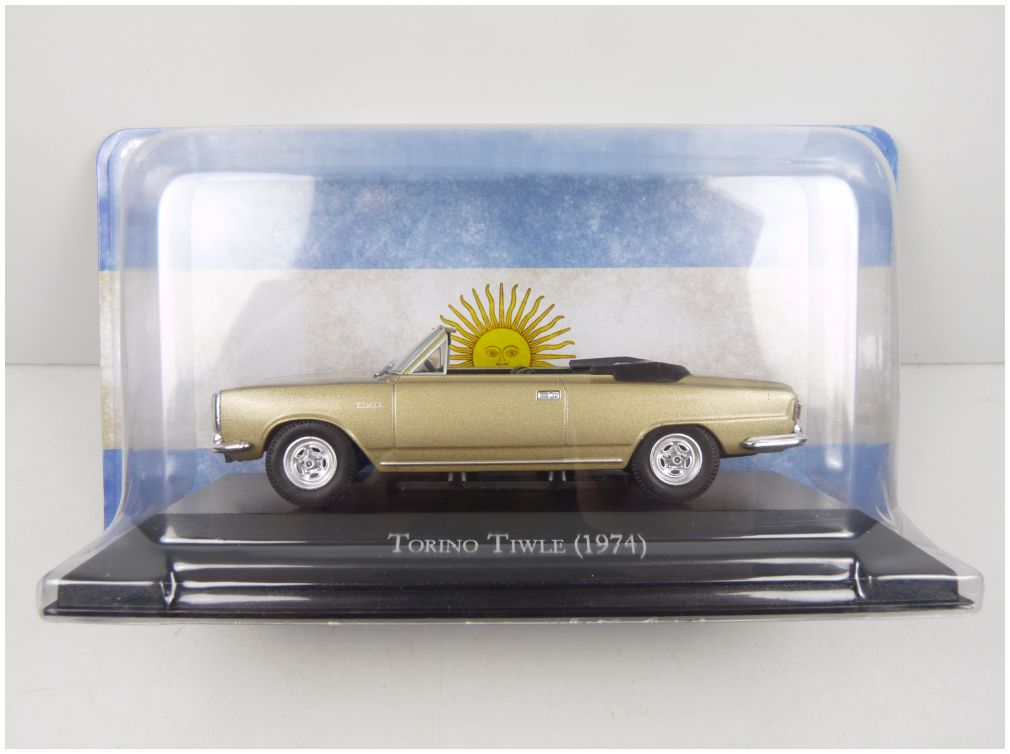 Torino Tiwle Gold 1974 Unforgetable cars - Argentina 1:43 – diecast model (view 3)