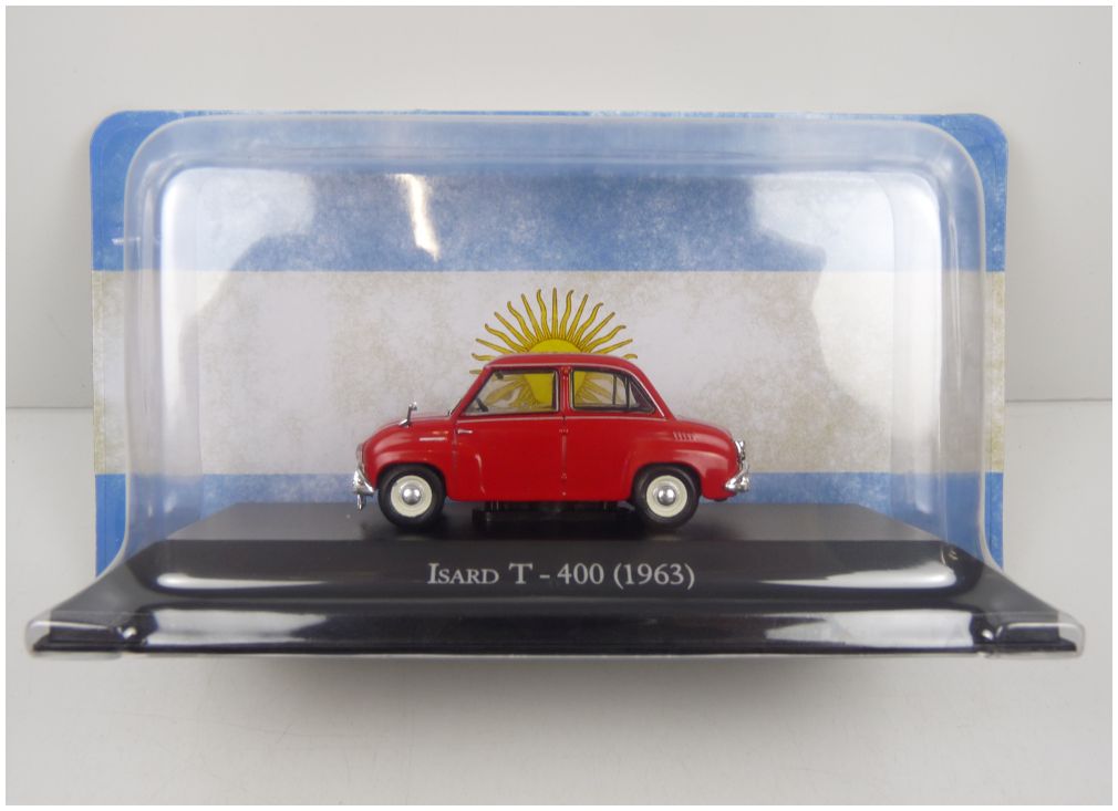 Available To Order – Isard T400 Red 1963 Unforgetable cars - Argentina 1:43 (MAG LX85)