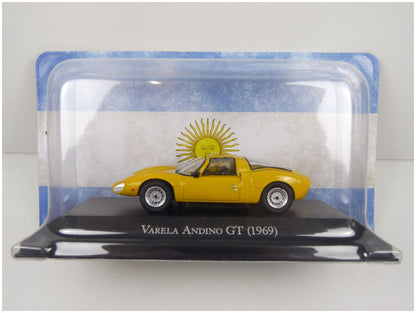 Varela Andino Gt Yellow 1969 Unforgetable cars - Argentina 1:43 – diecast model (view 2)