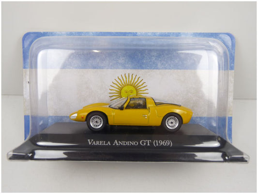 Varela Andino Gt Yellow 1969 Unforgetable cars - Argentina 1:43 – diecast model (view 2)