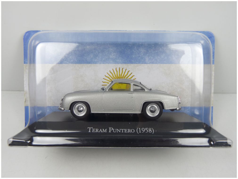 Teram Puntero Silver/Grey 1958 Unforgetable cars - Argentina 1:43 – diecast model (view 3)