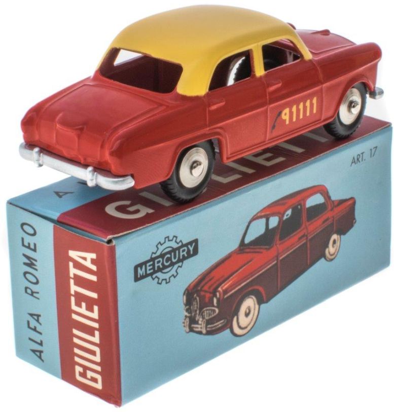 Alfa Romeo Giulietta Bern Taxi Mercury Collection by Hachette 1:48 – diecast model (view 2)