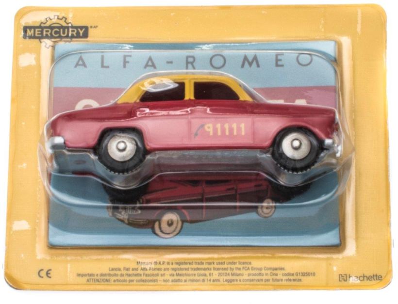 Alfa Romeo Giulietta Bern Taxi Mercury Collection by Hachette 1:48 – diecast model (view 3)