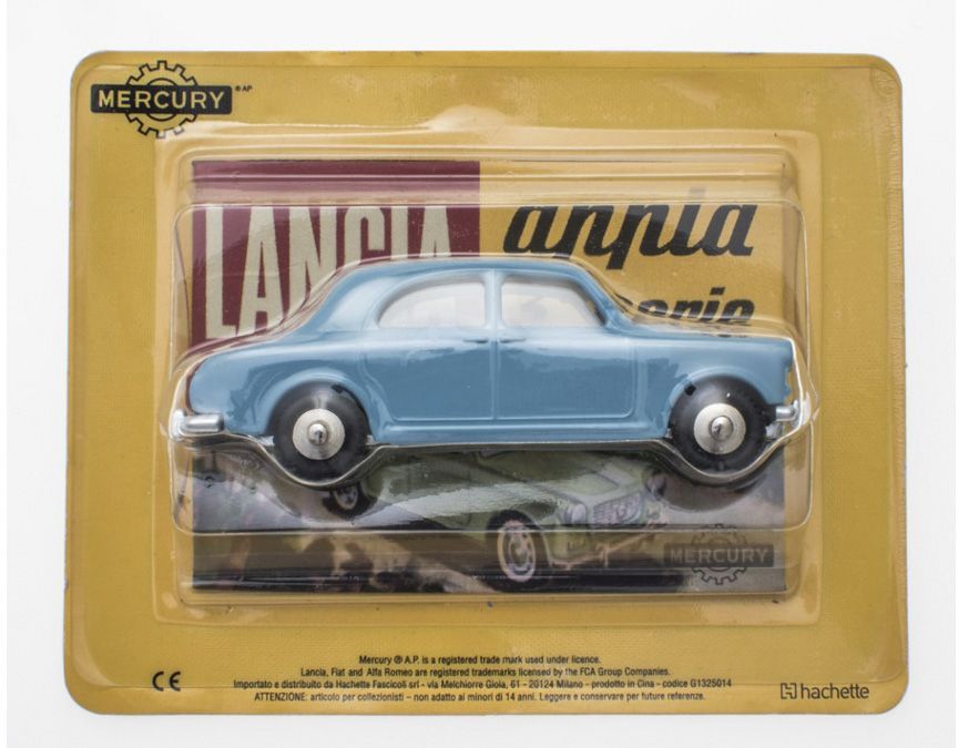 Lancia Appia 3 Series - Blue Mercury Collection by Hachette 1:48 – diecast model (view 3)