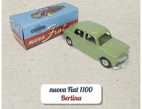 Nuova Fiat 1100 Berlina - Green Mercury Collection by Hachette 1:48 – diecast model (view 4)