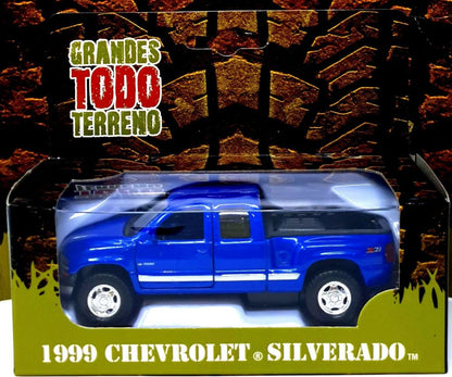 Chevrolet Silverado 1999 Blue ~1:38 – diecast model (view 2)