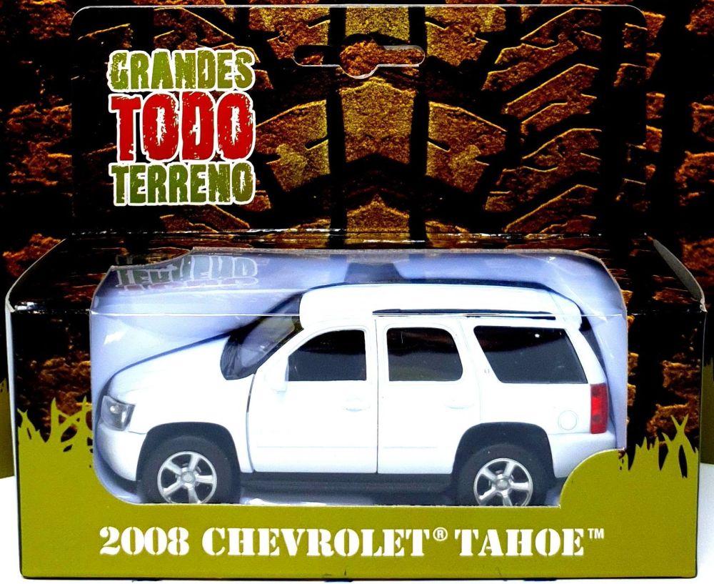 Chevrolet Tahoe 2008 White ~1:38 – diecast model (view 2)