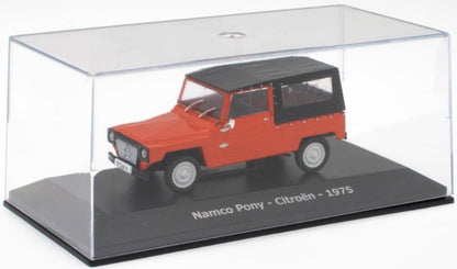 Citroen - Namco Pony - 1975 - Red/Orange 1:43 – diecast model (view 2)