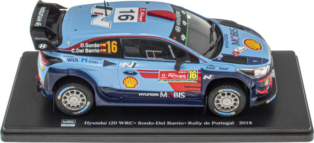 Hyundai i20 WRC Sordo/Del Barrio 1:24 #16 Rally de Portugal 2018 1:24 – diecast model (view 3)