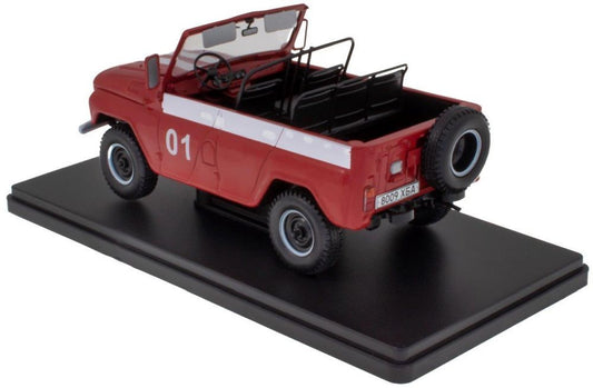 UAZ 469B - Fire Department livery - 1:24 Blister can be squashed 1:24 – diecast model (view 2)