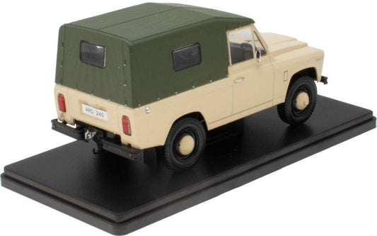 ARO 240 - 1978 Sand/Green canvas top 1:24 Blister can be squashed 1:24 – diecast model (view 2)