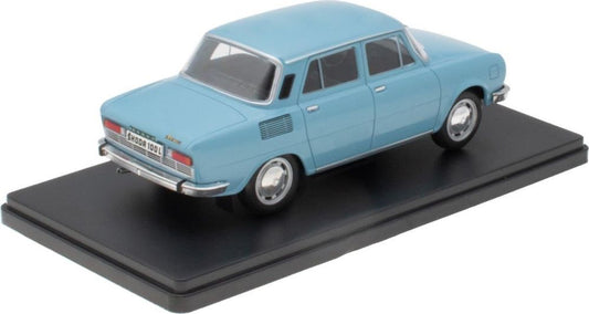 Skoda 100L 1974 - Blue - 1:24 Blister can be squashed 1:24 – diecast model (view 2)