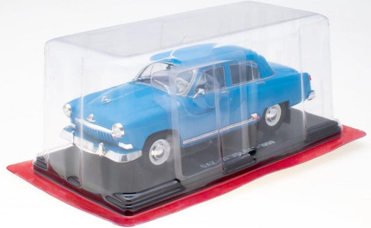 Gaz 21 'Volga' 1959 - Blue - 1:24 Blister can be squashed 1:24 – diecast model (view 2)