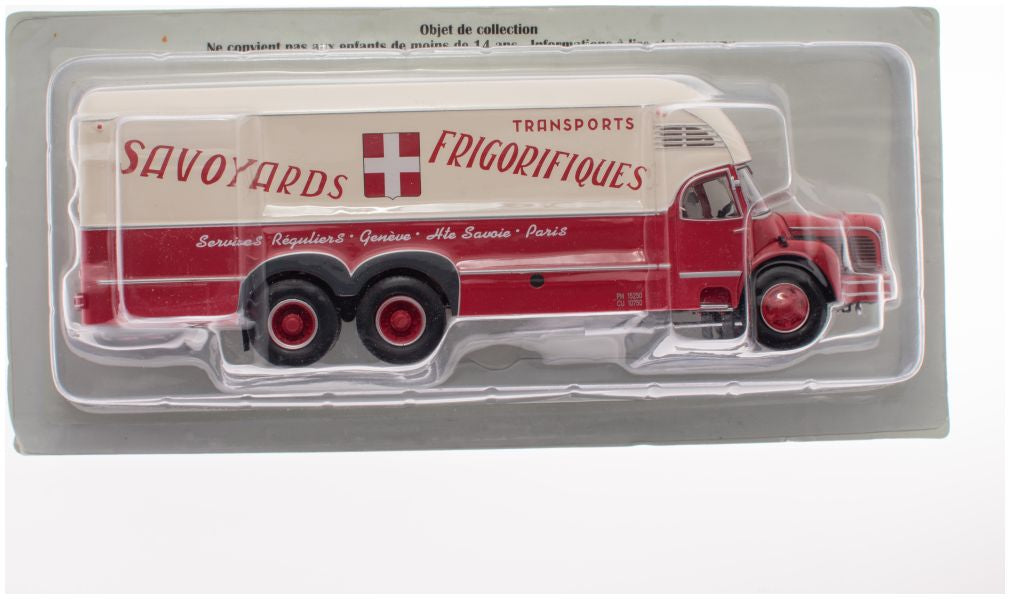 Berliet GBM 10 Fourgon Cabine Cottard 1960 Berliet Trucks Collection 1:43 – diecast model (view 6)