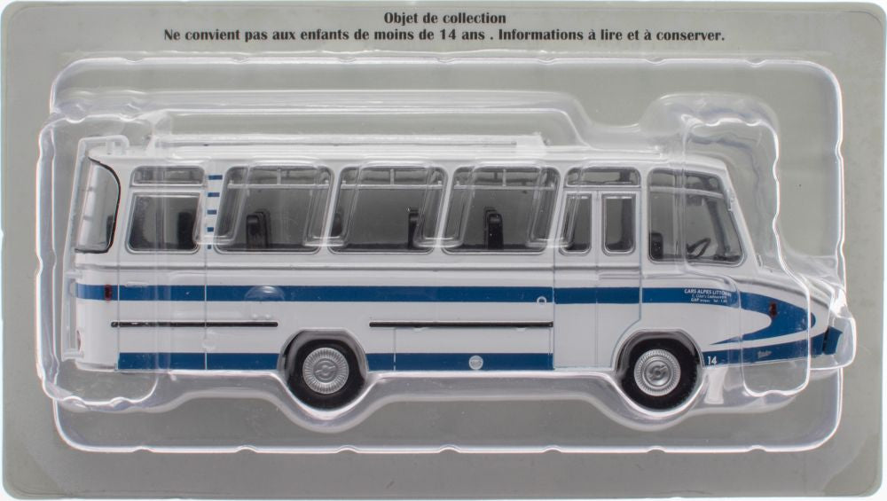 Berliet Le Car Stradair 20 Long RS612 1965 Minibus - Berliet Trucks Collection 1:43 – diecast model (view 6)