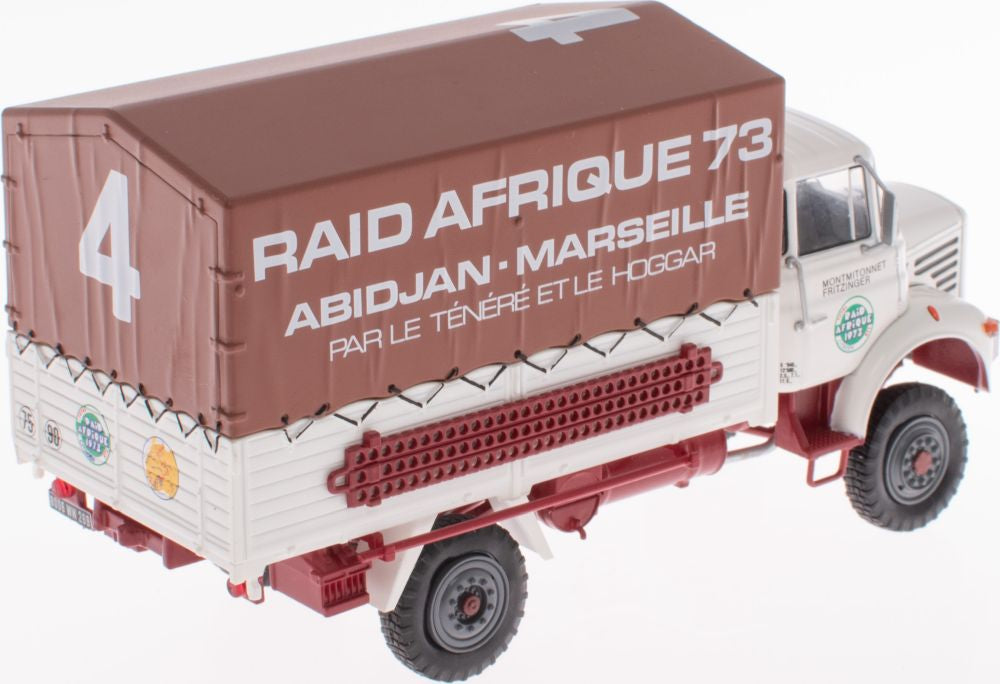Berliet L64 Caisse bachee Raid Afrique '73 Berliet Trucks Collection 1:43 – diecast model (view 3)