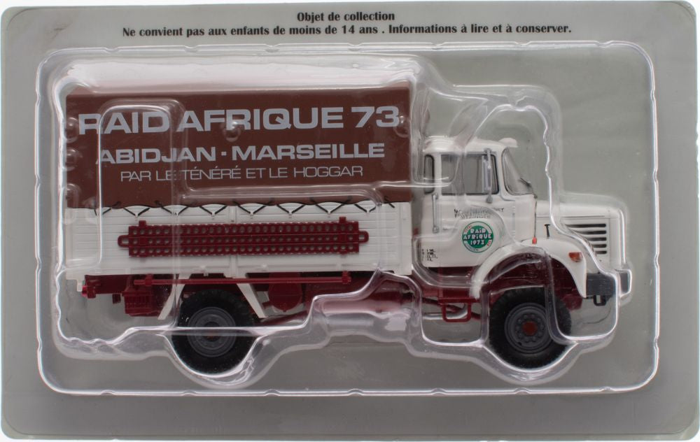 Berliet L64 Caisse bachee Raid Afrique '73 Berliet Trucks Collection 1:43 – diecast model (view 4)