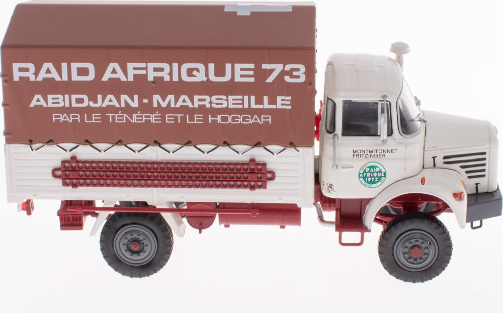 Berliet L64 Caisse bachee Raid Afrique '73 Berliet Trucks Collection 1:43 – diecast model (view 6)