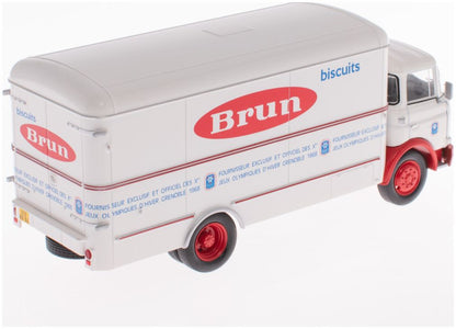 Berliet GAK Fourgon - Biscuit Brun Berliet Trucks Collection 1:43 – diecast model (view 3)