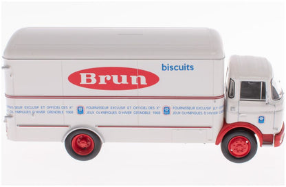 Berliet GAK Fourgon - Biscuit Brun Berliet Trucks Collection 1:43 – diecast model (view 5)