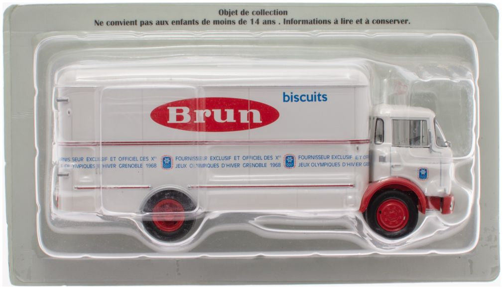 Berliet GAK Fourgon - Biscuit Brun Berliet Trucks Collection 1:43 – diecast model (view 6)
