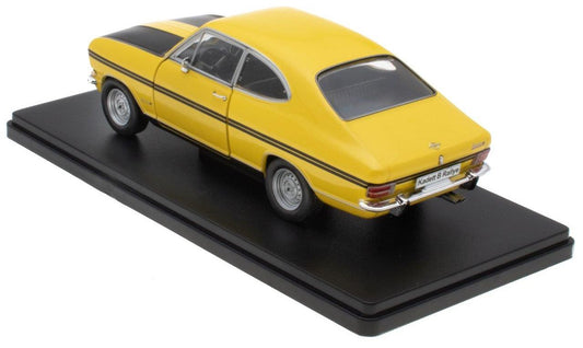Available To Order – Opel Kadett B Rallye - 1970 - Yellow 1:24th Scale 1:24 (MAG NP06)