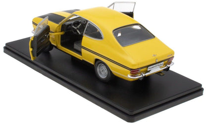 Opel Kadett B Rallye - 1970 - Yellow 1:24th Scale 1:24 – diecast model (view 4)