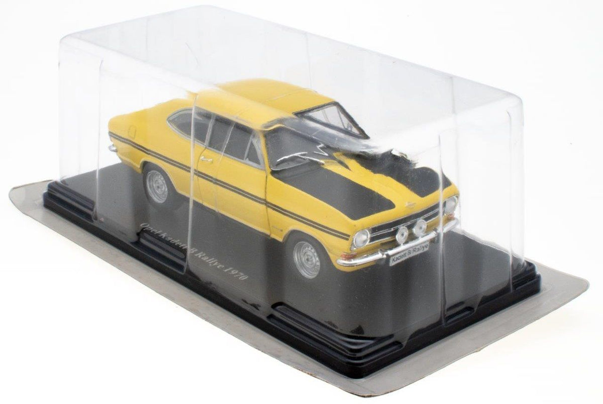 Opel Kadett B Rallye - 1970 - Yellow 1:24th Scale 1:24 – diecast model (view 5)