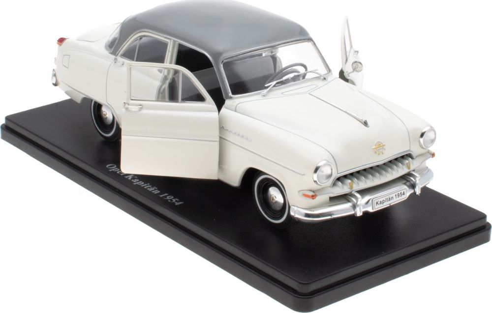 Opel Kapitan - 1954 - White 1:24th Scale 1:24 – diecast model (view 3)