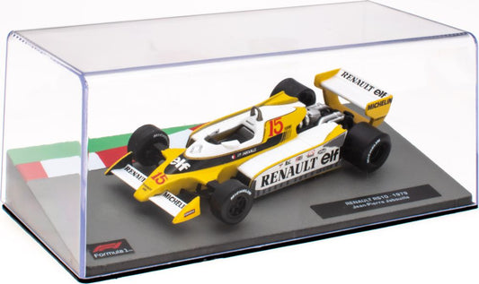 Renault RS10 - 1979 Jean Pierre Jabouille F1 Collection - Cased 1:43 – diecast model (view 2)
