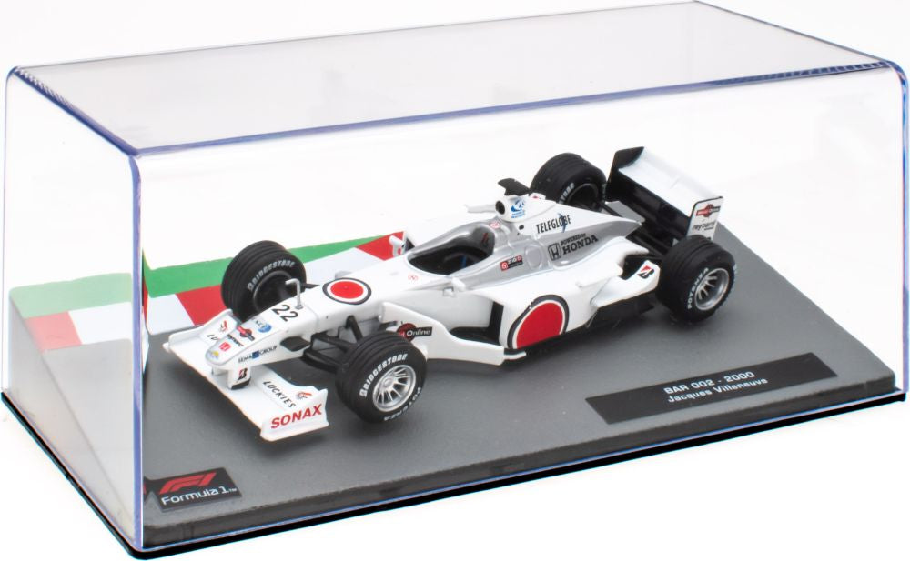 Bar 002 - 2000 Jacques Villeneuve F1 Collection - Cased 1:43 – diecast model (view 2)