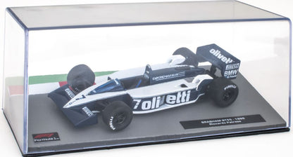 Brabham BT55 - 1986 Riccardo Patrese F1 Collection - Cased 1:43 – diecast model (view 2)