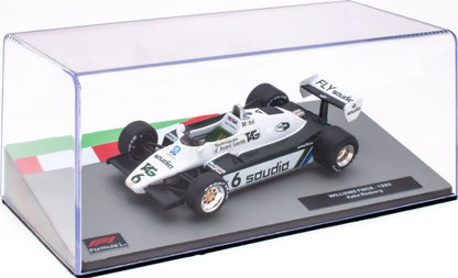 Available To Order – Williams FW08 - 1982 Keke Rosberg F1 Collection - Cased 1:43 (MAG NS116)