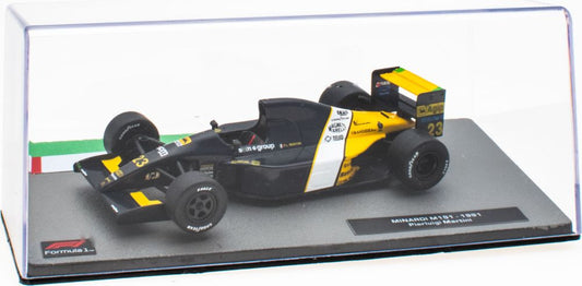 Minardi M191- 1991 Pierluigi Martini F1 Collection - Cased 1:43 – diecast model (view 2)